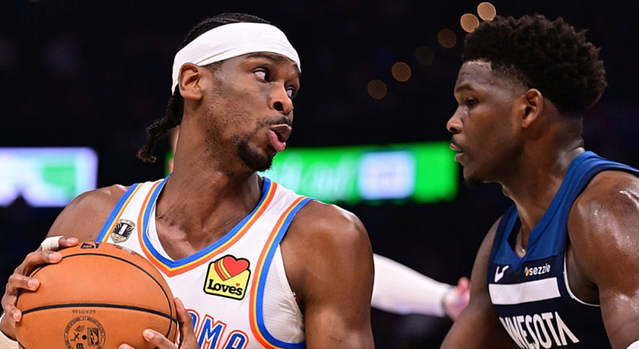 星空登录-连续128场20+！亚历山大20+10惊险延续纪录 雷霆8连胜擒森林狼|谢伊·吉尔杰斯-亚历山大|俄克拉荷马雷霆队|明尼苏达森林狼队|朱利叶斯-兰德尔|朱利叶斯·兰德尔_新浪新闻